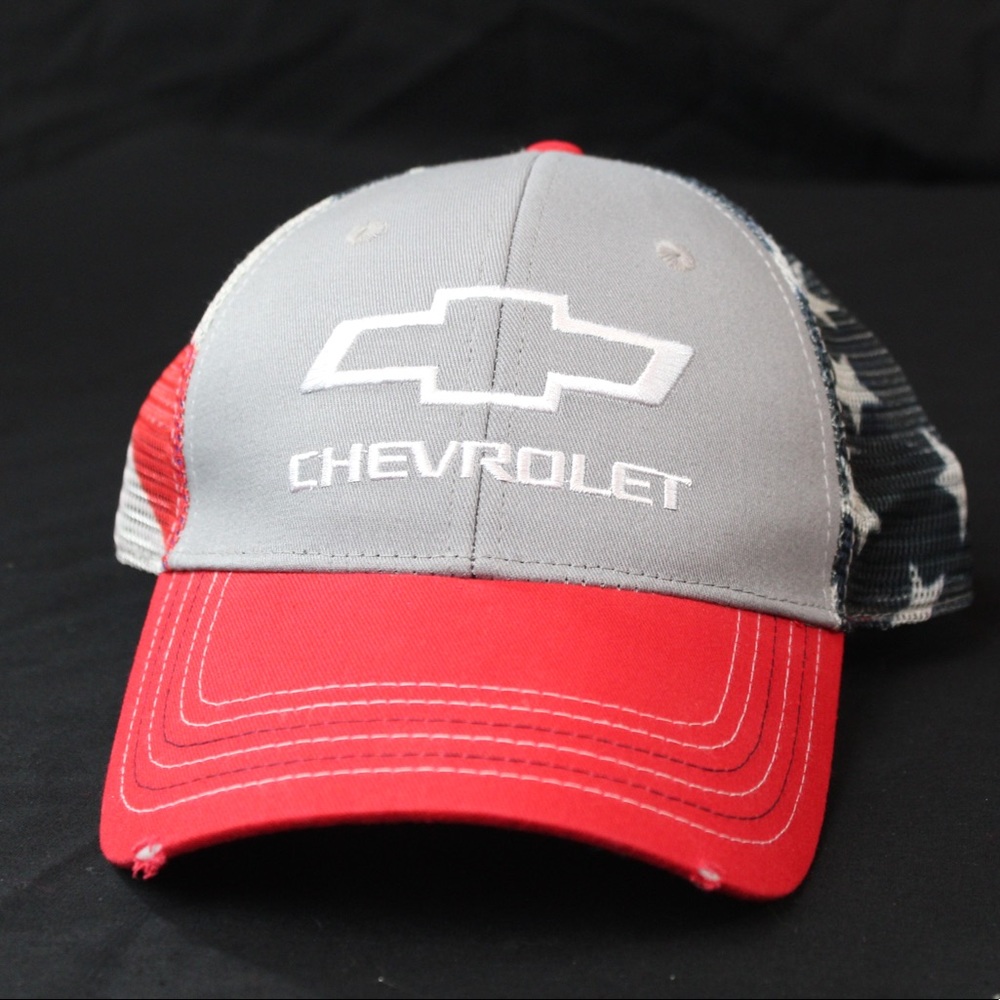 Chevy American flag hat